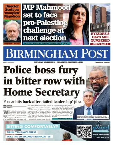 Birmingham Post - 30 Nov 2023