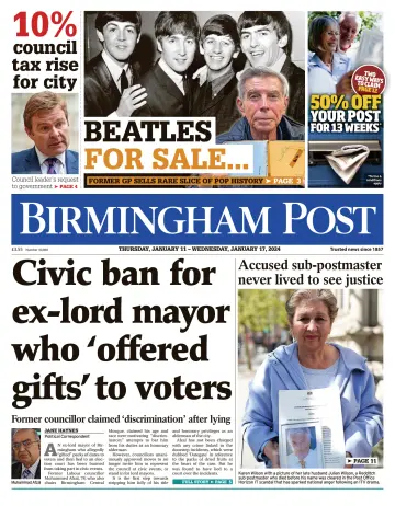 Birmingham Post - 11 Jan. 2024