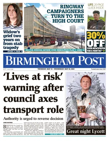 Birmingham Post - 16 May 2024