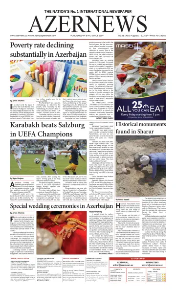 Azer News - 1 Aug 2014