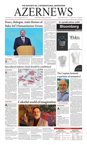 Azer News - 3 Oct 2014