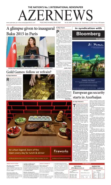 Azer News - 28 Nov 2014