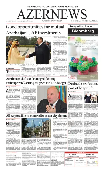 Azer News - 3 Apr 2015