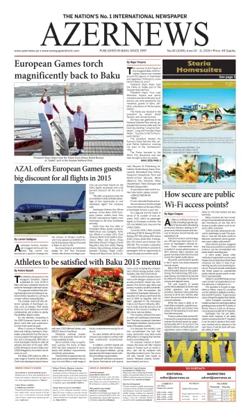 Azer News - 10 Jun 2015