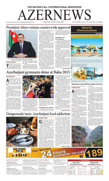 Azer News - 24 Jun 2015