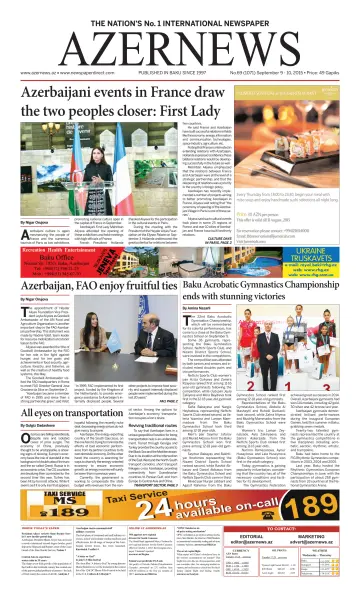 Azer News - 9 Sep 2015