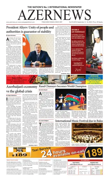 Azer News - 11 Sep 2015