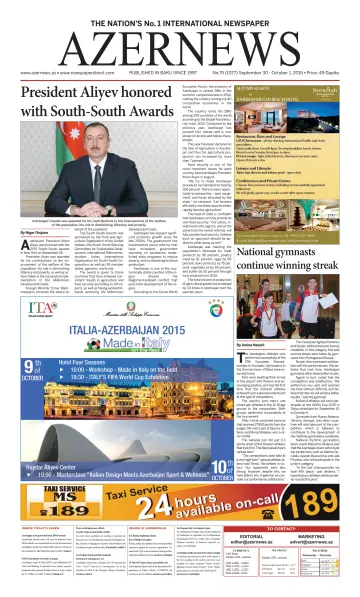 Azer News - 30 Sep 2015