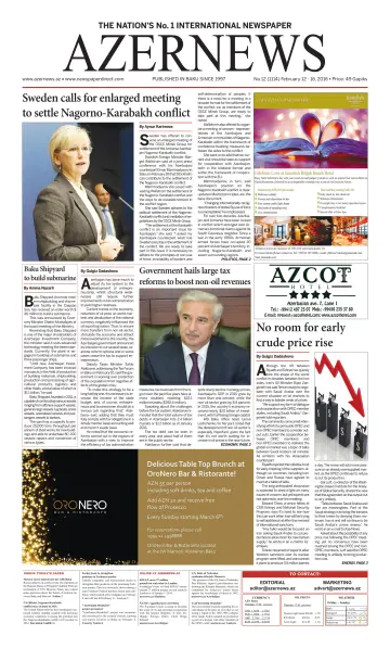 Azer News - 12 Feb 2016