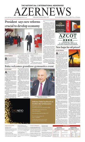 Azer News - 19 Feb 2016