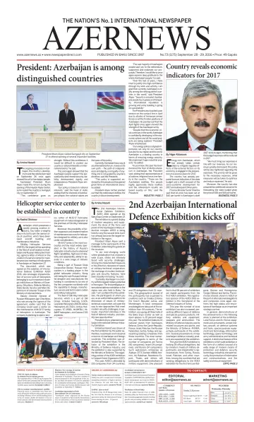 Azer News - 28 Sep 2016