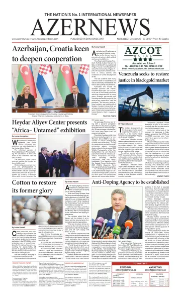 Azer News - 26 Oct 2016