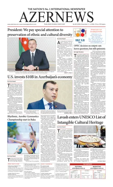 Azer News - 2 Dec 2016