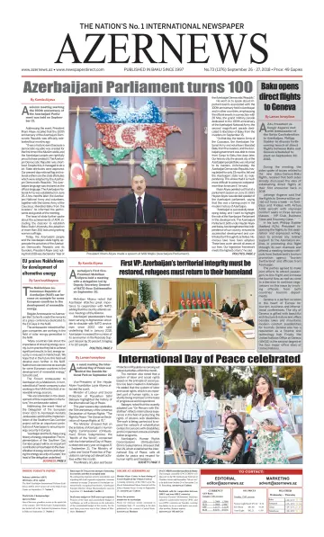 Azer News - 26 Sep 2018