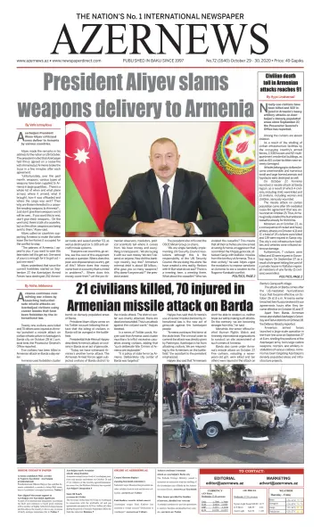 Azer News - 30 Oct 2020