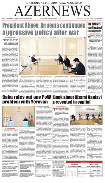 Azer News - 10 Apr 2021