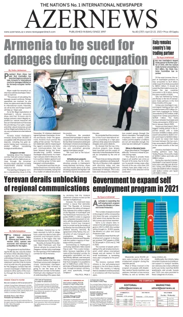 Azer News - 22 Apr 2021