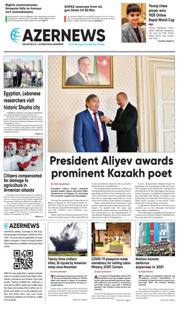 Azer News - 13 Aug 2021