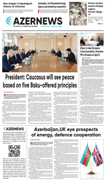 Azer News - 1 Apr 2022