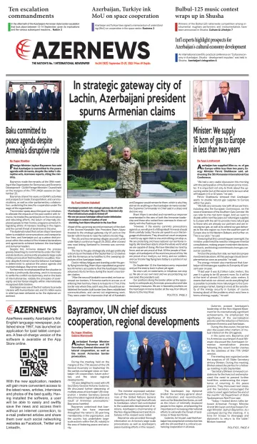 Azer News - 23 Sep 2022