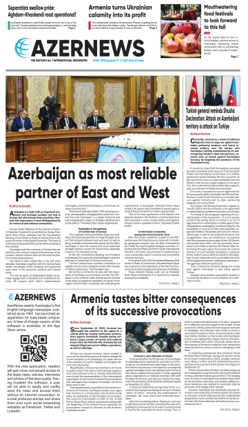 Azer News - 15 Sep 2023