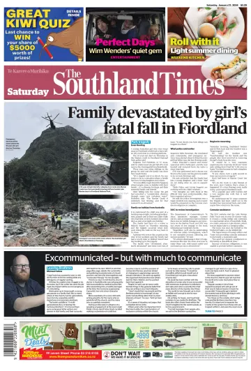 The Southland Times - 27 Jan 2024