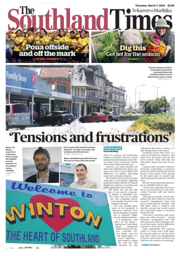 The Southland Times - 7 Mar 2024