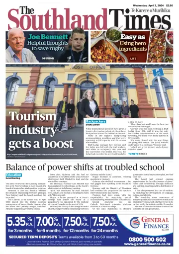 The Southland Times - 3 Apr 2024