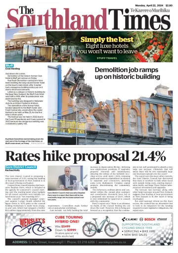 The Southland Times - 22 abril 2024