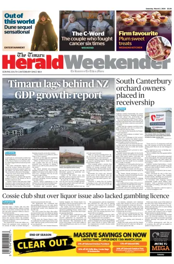 The Timaru Herald - 2 Mar 2024
