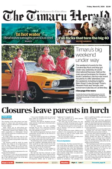 The Timaru Herald - 15 Mar 2024
