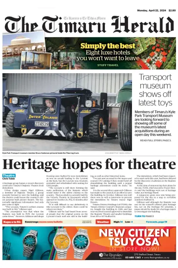The Timaru Herald - 22 四月 2024