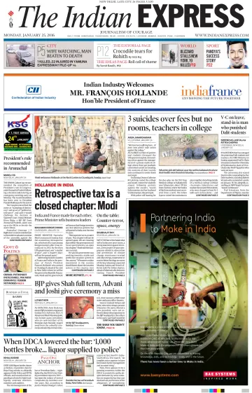 The Indian Express (Delhi Edition) - 25 1월 2016