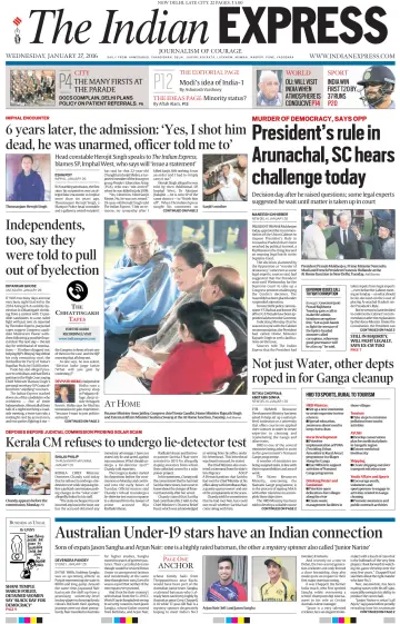 The Indian Express (Delhi Edition) - 27 1월 2016