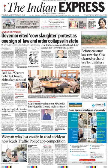 The Indian Express (Delhi Edition) - 28 1월 2016