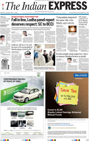 The Indian Express (Delhi Edition) - 05 2월 2016
