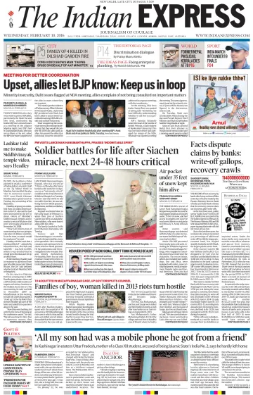 The Indian Express (Delhi Edition) - 10 2월 2016