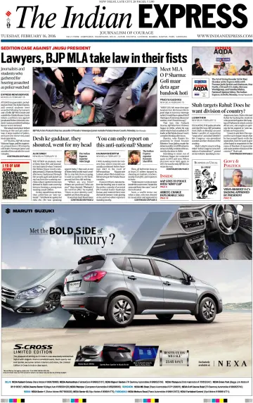 The Indian Express (Delhi Edition) - 16 Feb 2016