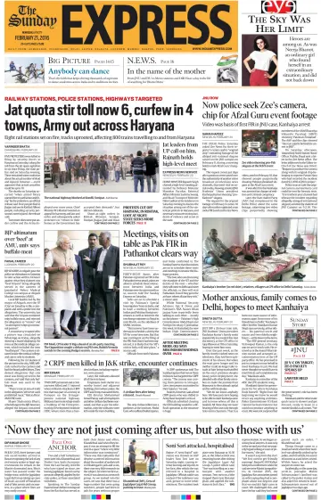 The Indian Express (Delhi Edition) - 21 2월 2016