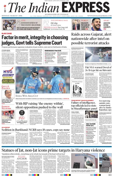 The Indian Express (Delhi Edition) - 07 3월 2016