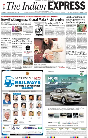 The Indian Express (Delhi Edition) - 17 3월 2016