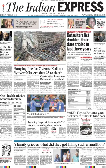 The Indian Express (Delhi Edition) - 1 Apr 2016