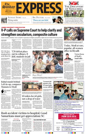 The Indian Express (Delhi Edition) - 03 4월 2016