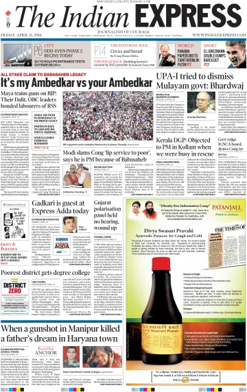 The Indian Express (Delhi Edition) - 15 4월 2016