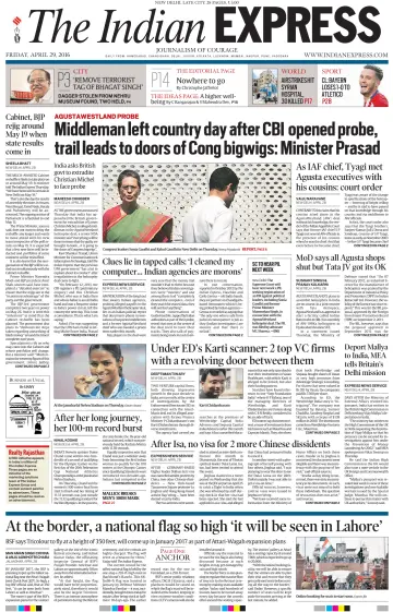 The Indian Express (Delhi Edition) - 29 4월 2016