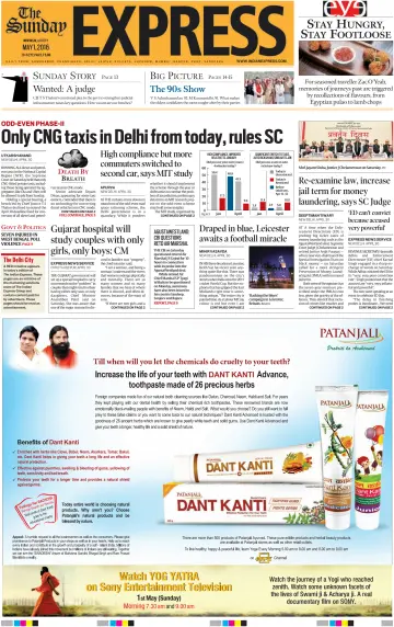 The Indian Express (Delhi Edition) - 1 May 2016