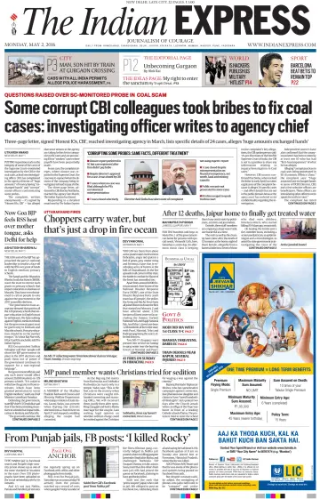 The Indian Express (Delhi Edition) - 2 May 2016