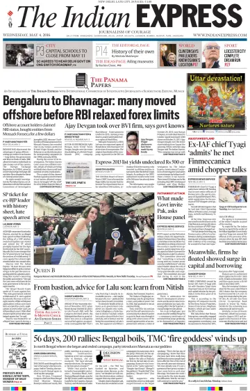 The Indian Express (Delhi Edition) - 4 May 2016