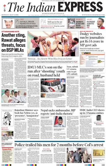 The Indian Express (Delhi Edition) - 9 May 2016