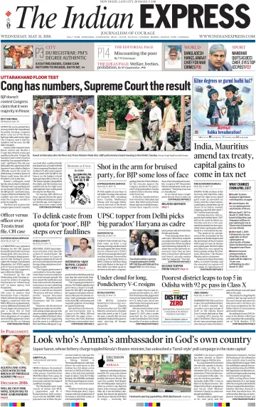 The Indian Express (Delhi Edition) - 11 5월 2016